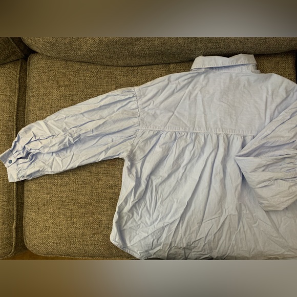 SANCTUARY Bubble Sleeved Tunic Button-up Top - Picture 5 of 5